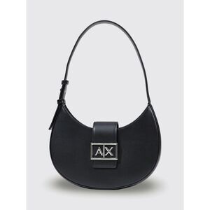 Armani Exchange Women Hobo Shoulder Bag With Metal Logo Armani Exchange